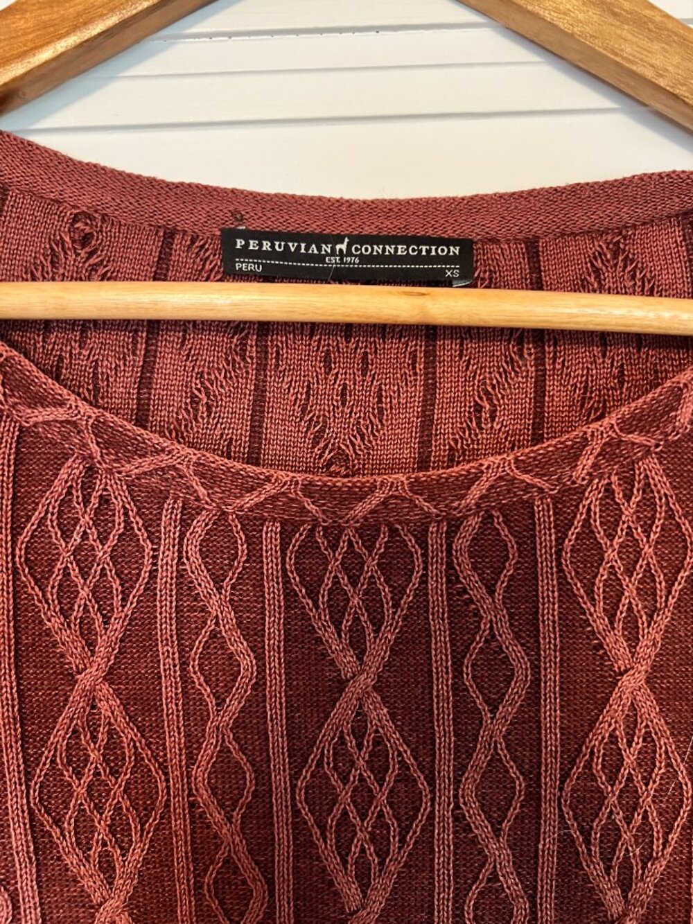 Peruvian Connection Peplum Sweater - Picture 4 of 6